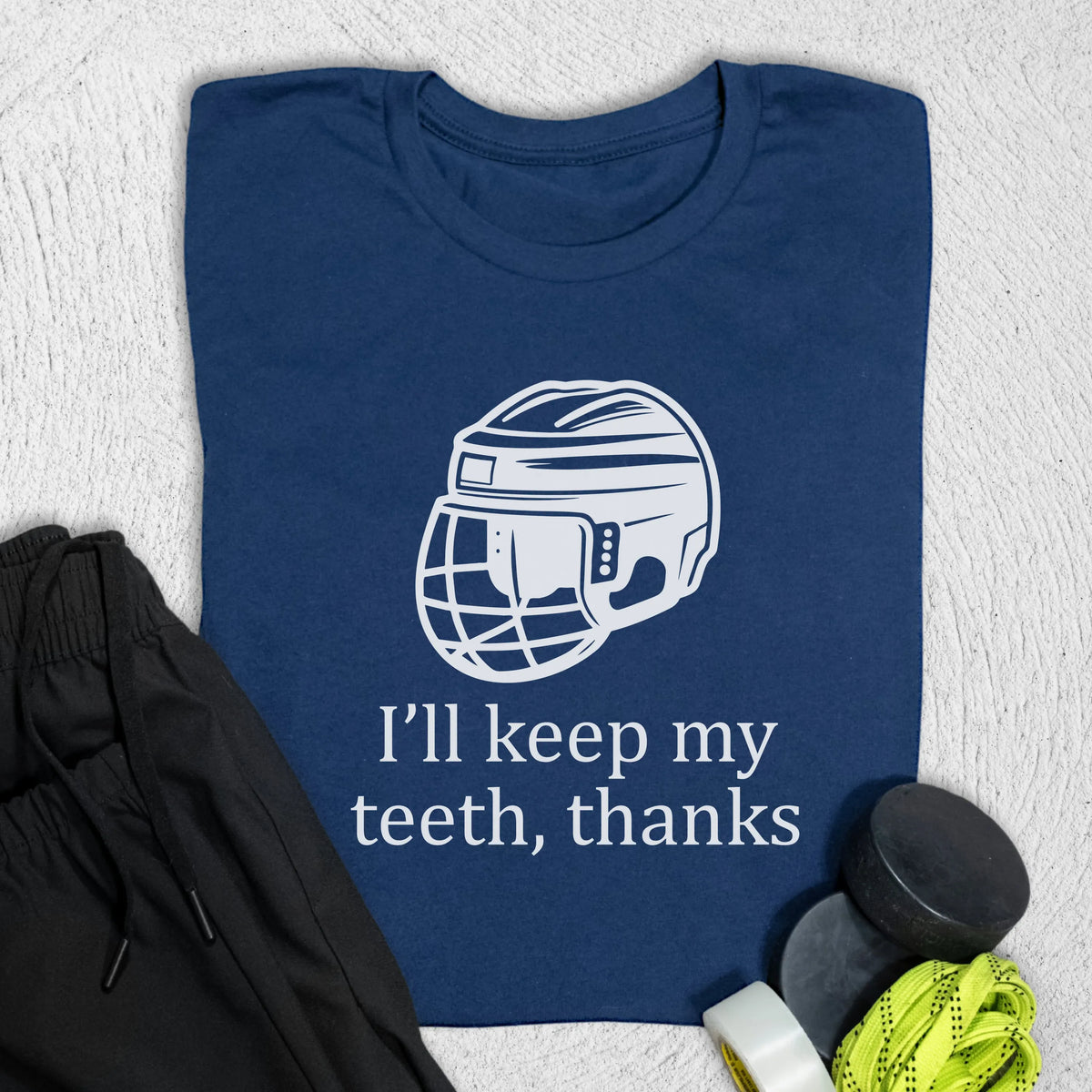 Keep My Teeth T-Shirt S / Navy T-Shirt
