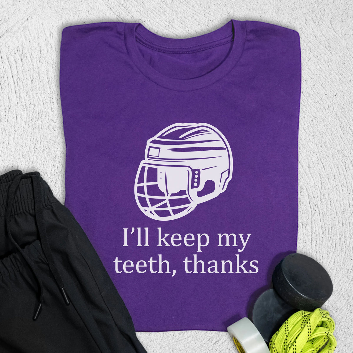 Keep My Teeth T-Shirt S / Team Purple T-Shirt