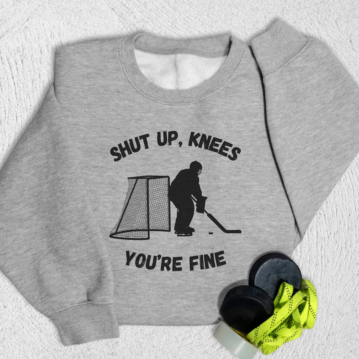 Knees Sweatshirt S / Heather Grey Sweatshirt