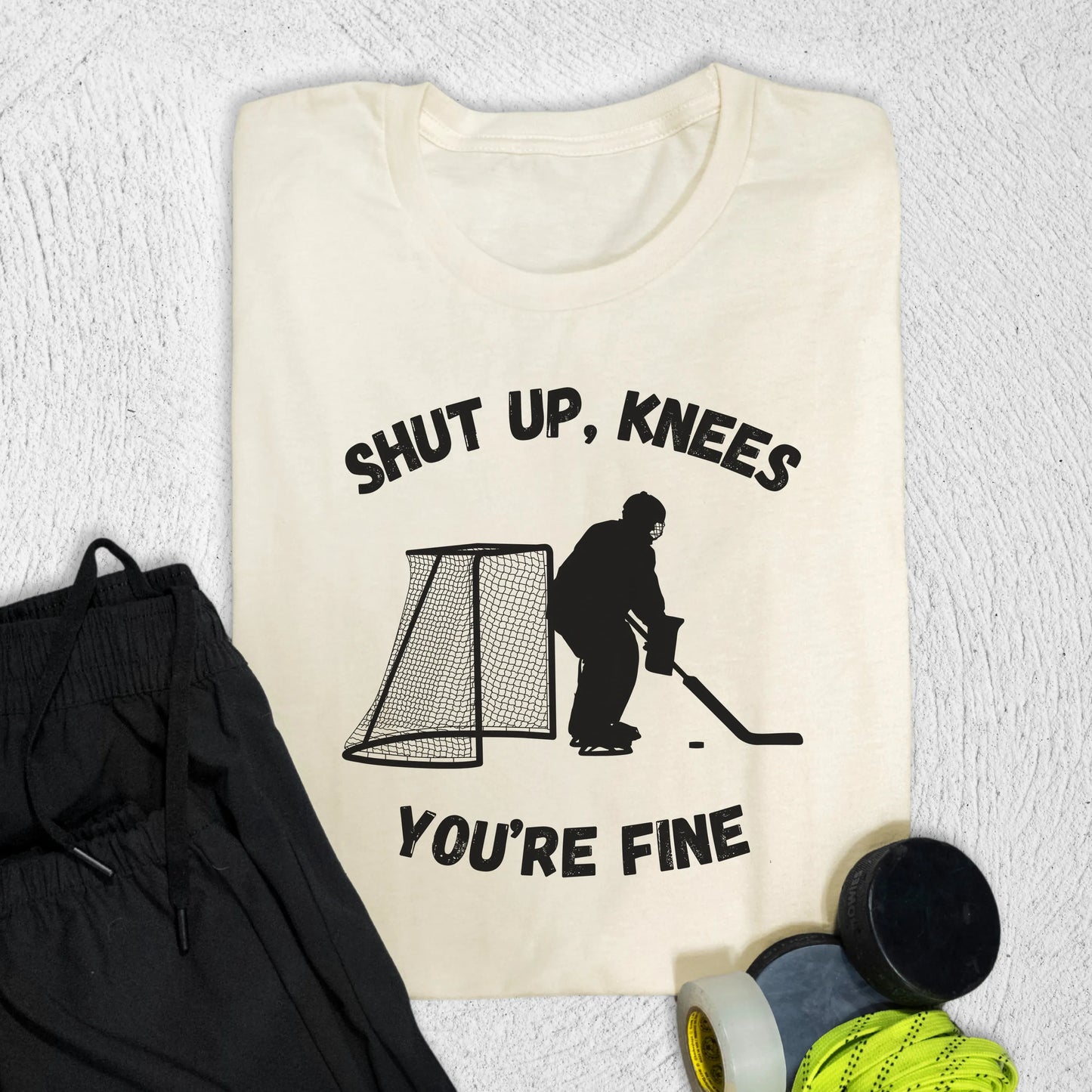 Knees T-Shirt Natural / S T-Shirt