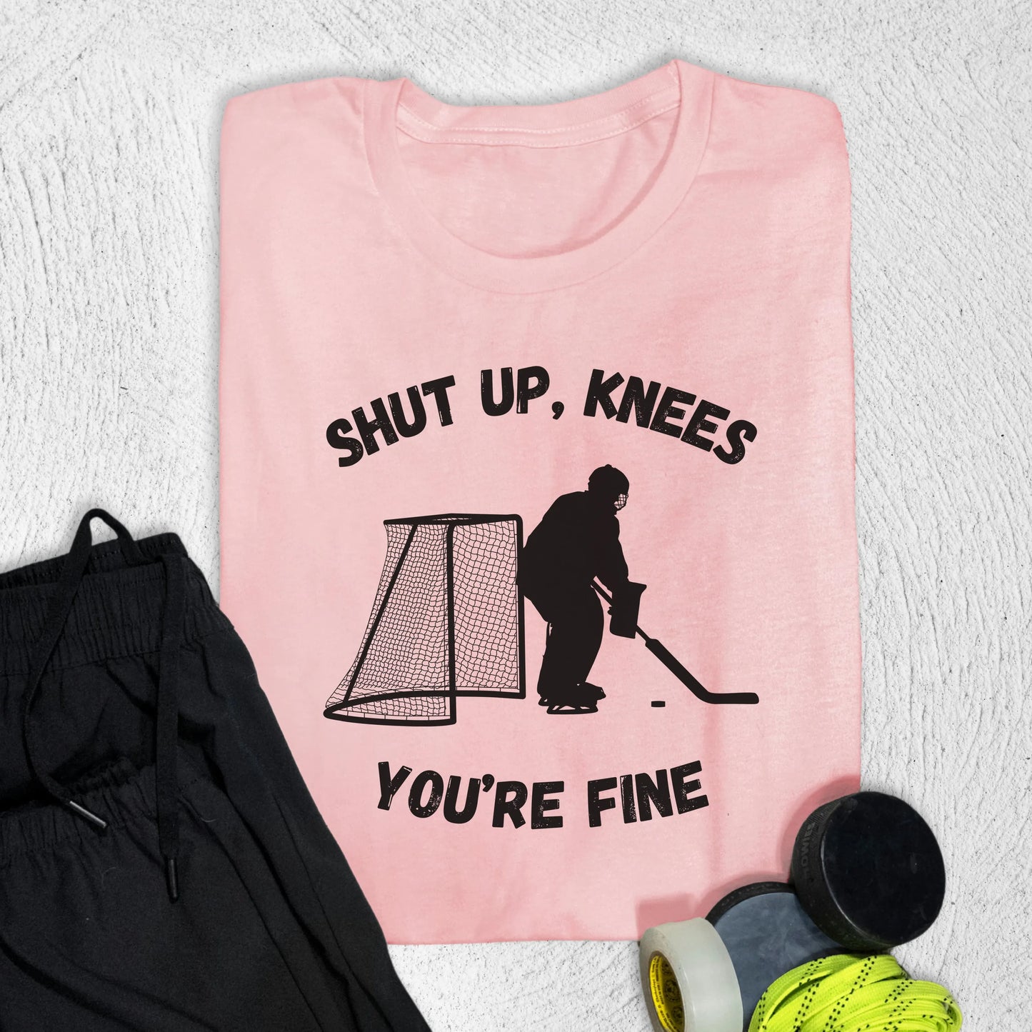 Knees T-Shirt Pink / S T-Shirt