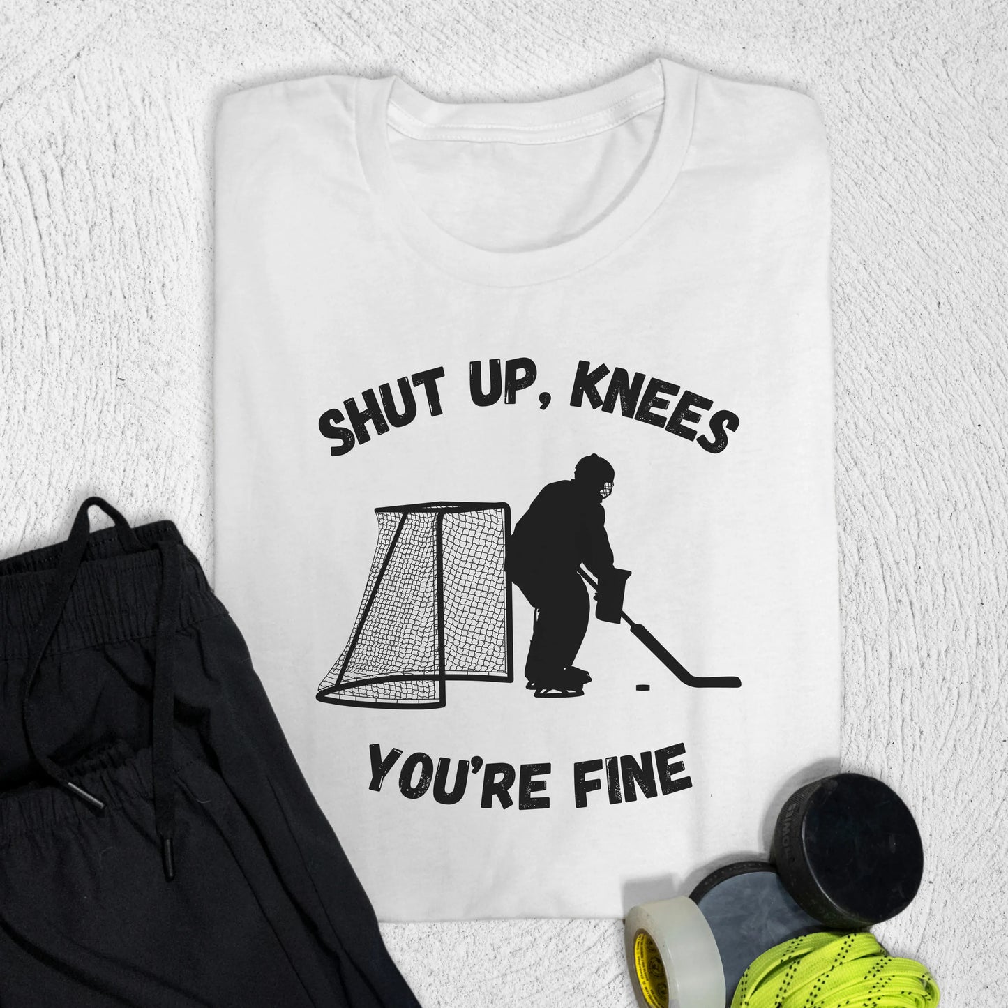 Knees T-Shirt White / S T-Shirt