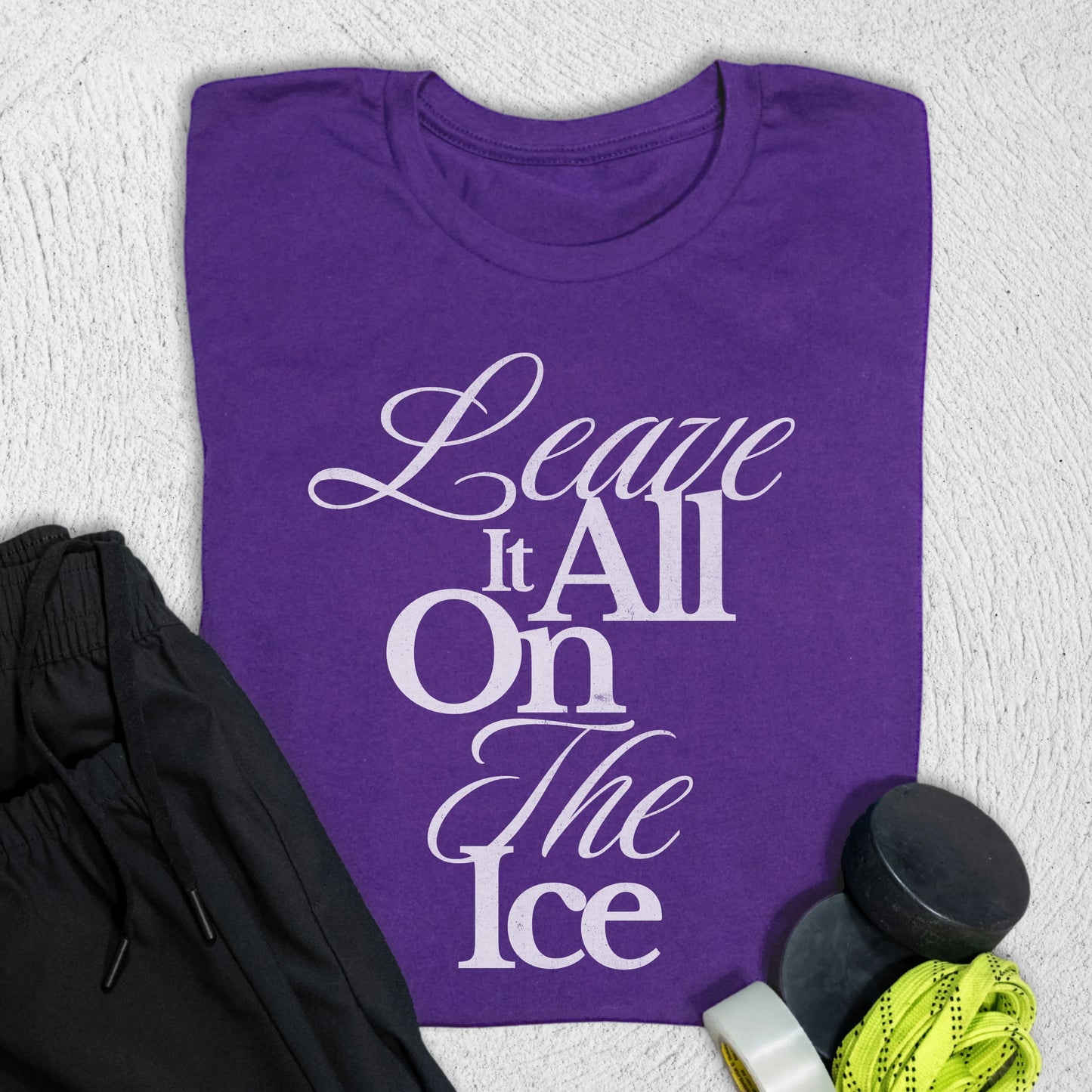 Leave It T-Shirt Team Purple / S T-Shirt