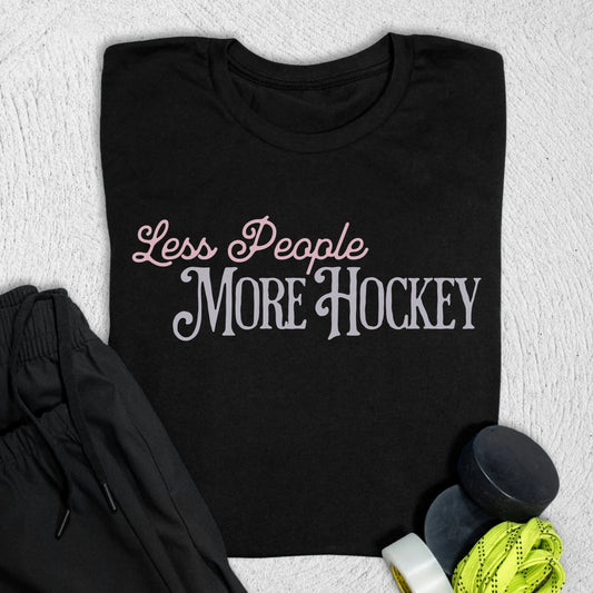 Less People T-Shirt Black / S T-Shirt