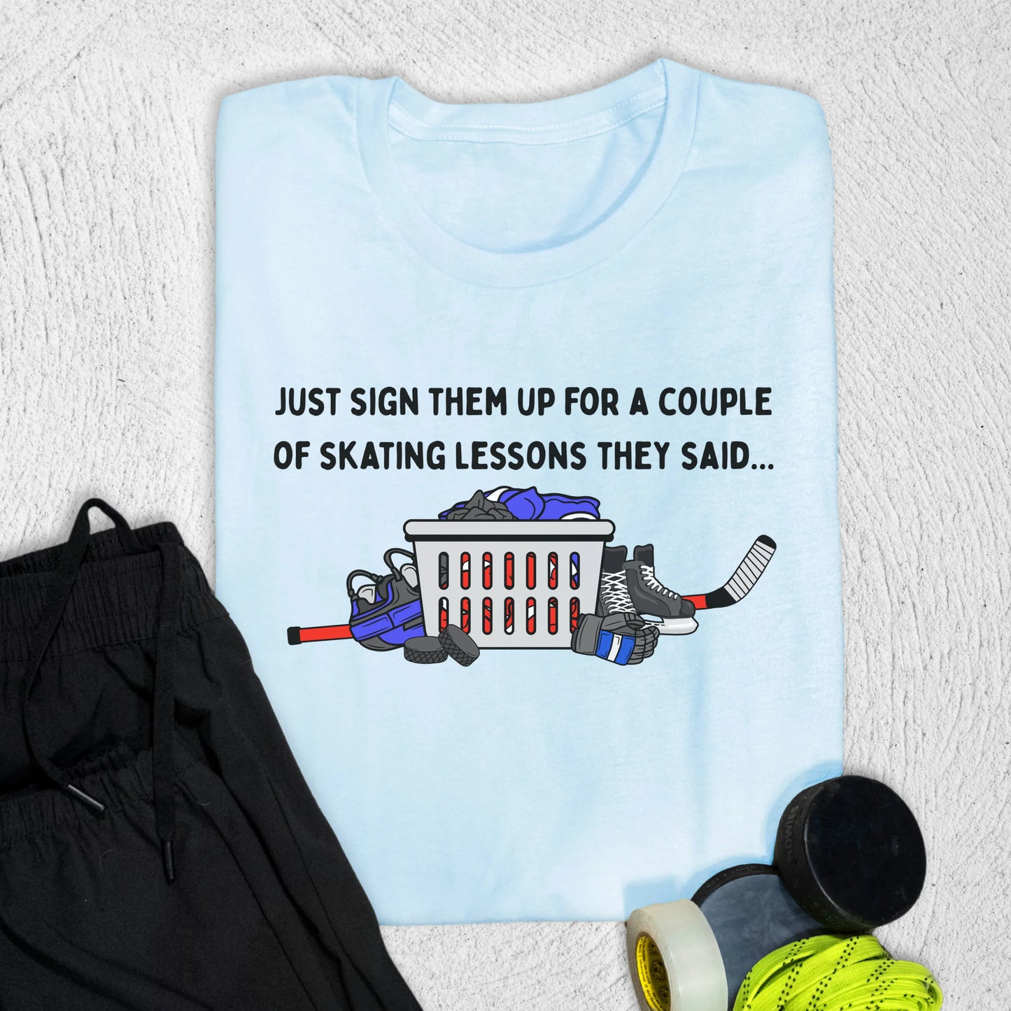 Lessons T-Shirt Baby Blue / S T-Shirt