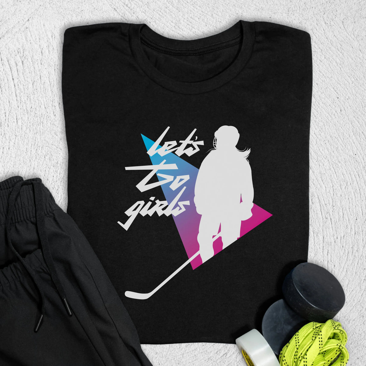 Let's Go Girls T-Shirt S / Black T-Shirt