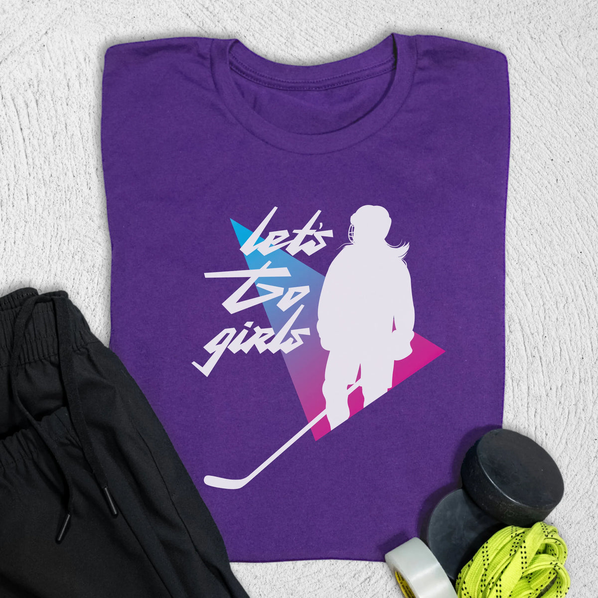 Let's Go Girls T-Shirt S / Team Purple T-Shirt