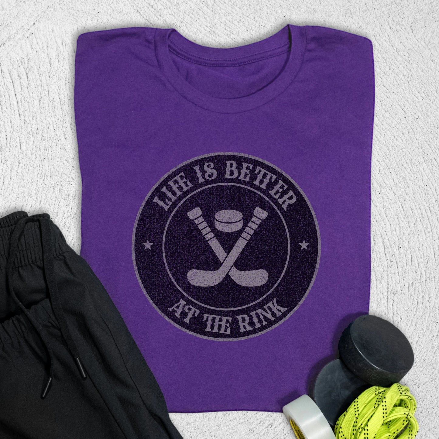 Life is Better T-Shirt Team Purple / S T-Shirt