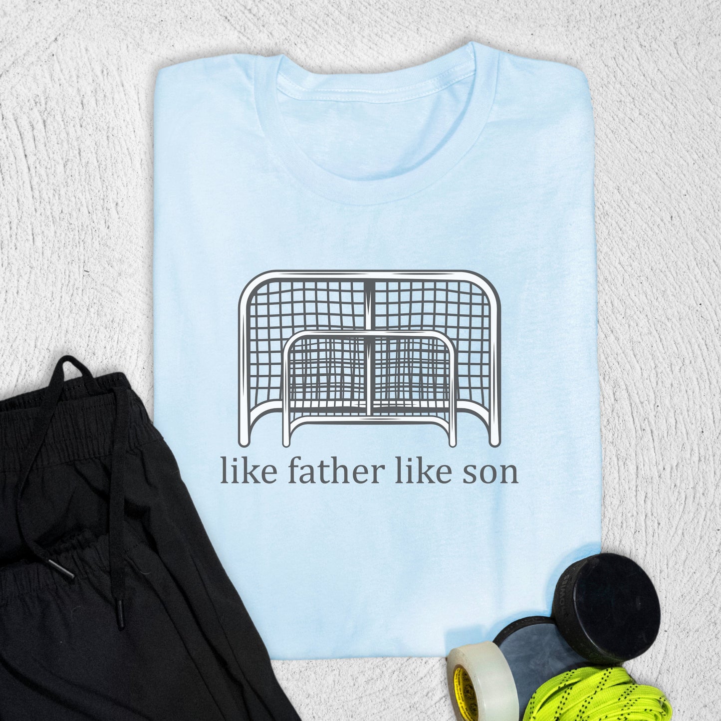 Like Father T-Shirt Baby Blue / S T-Shirt