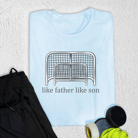 Like Father T-Shirt Baby Blue / S T-Shirt