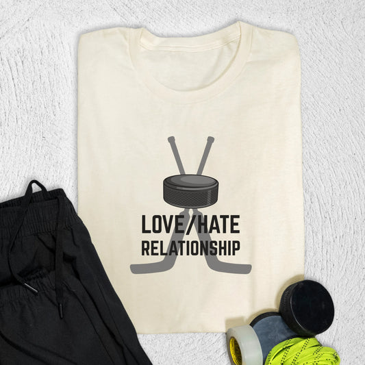 Love Hate T-Shirt Natural / S T-Shirt