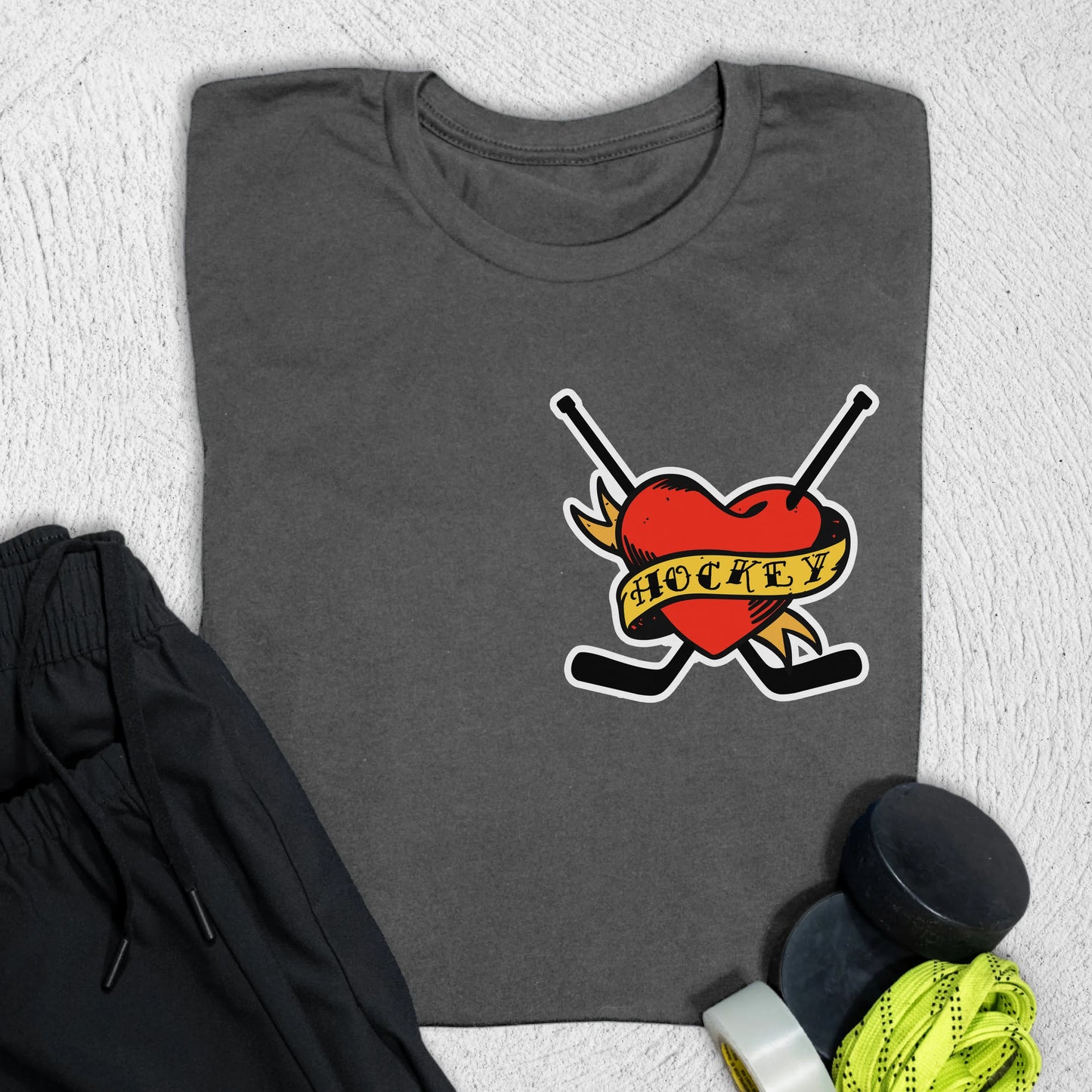 Love Hockey T-Shirt S / Asphalt T-Shirt