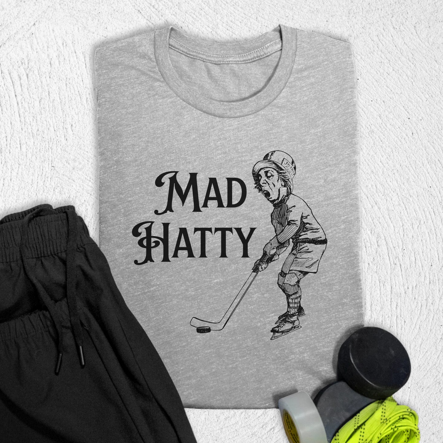 Mad Hatty T-Shirt S / Athletic Heather T-Shirt