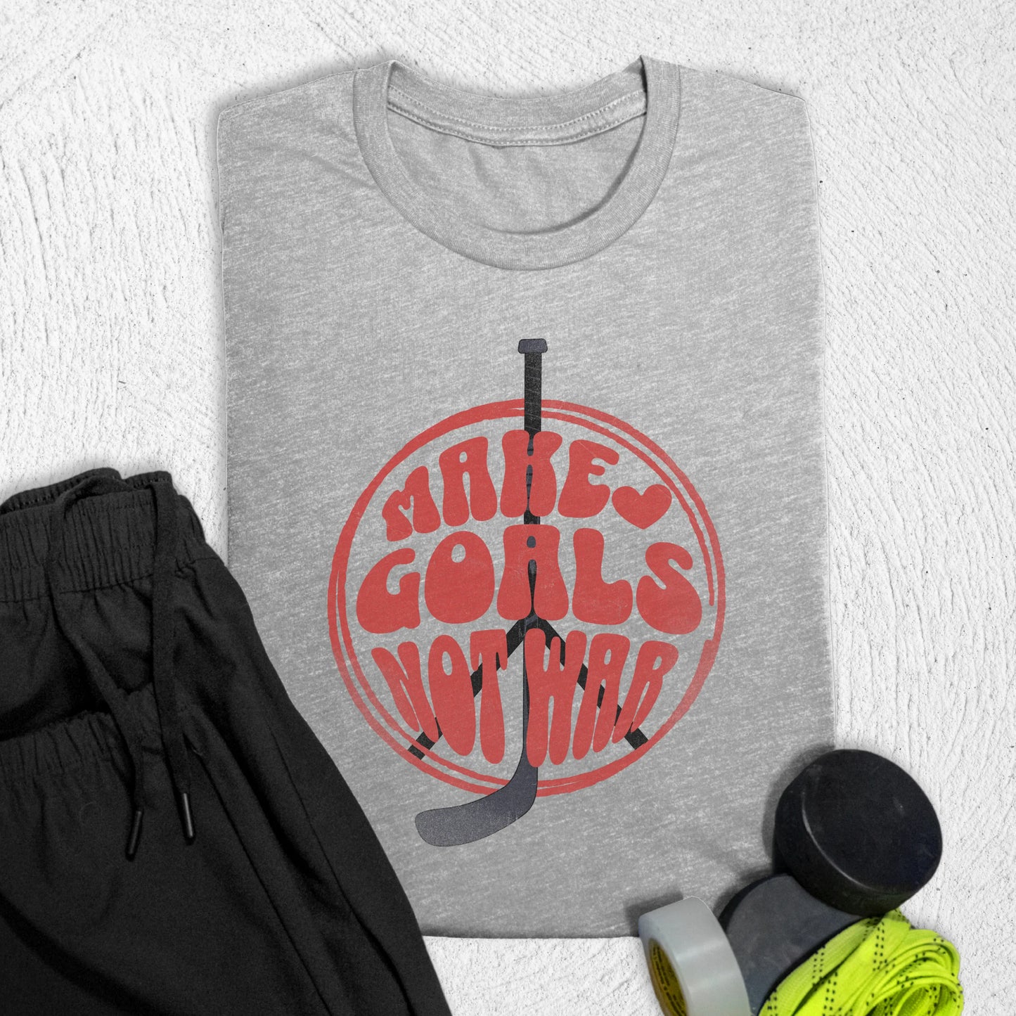 Make Goals T-Shirt S / Athletic Heather T-Shirt