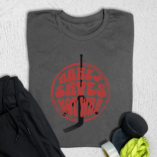 Make Saves T-Shirt S / Asphalt T-Shirt