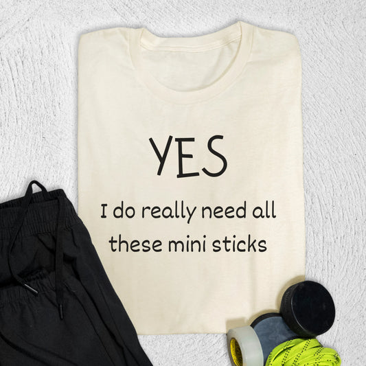 Mini Sticks T-Shirt Natural / S T-Shirt