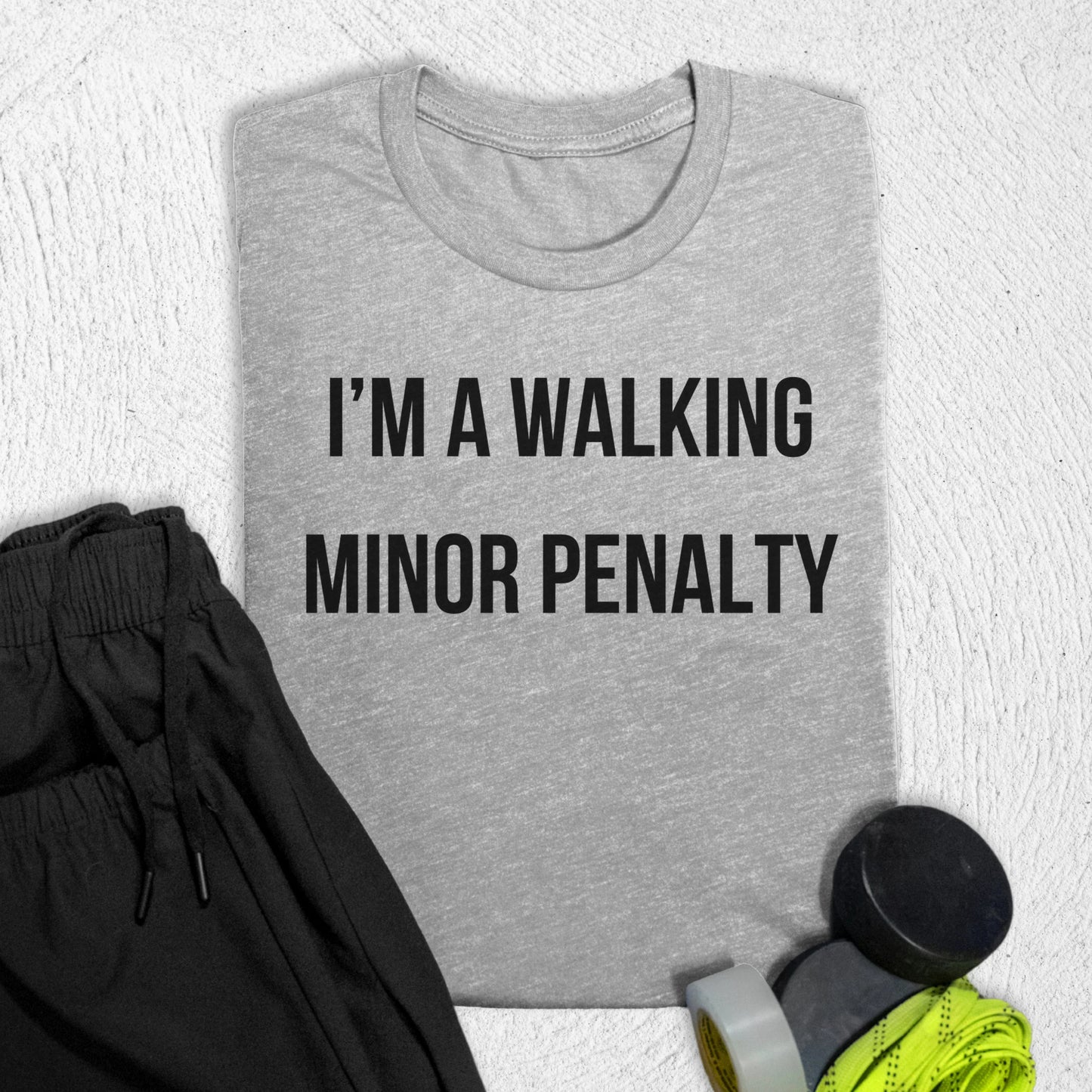 Minor Penalty T-Shirt Athletic Heather / S T-Shirt