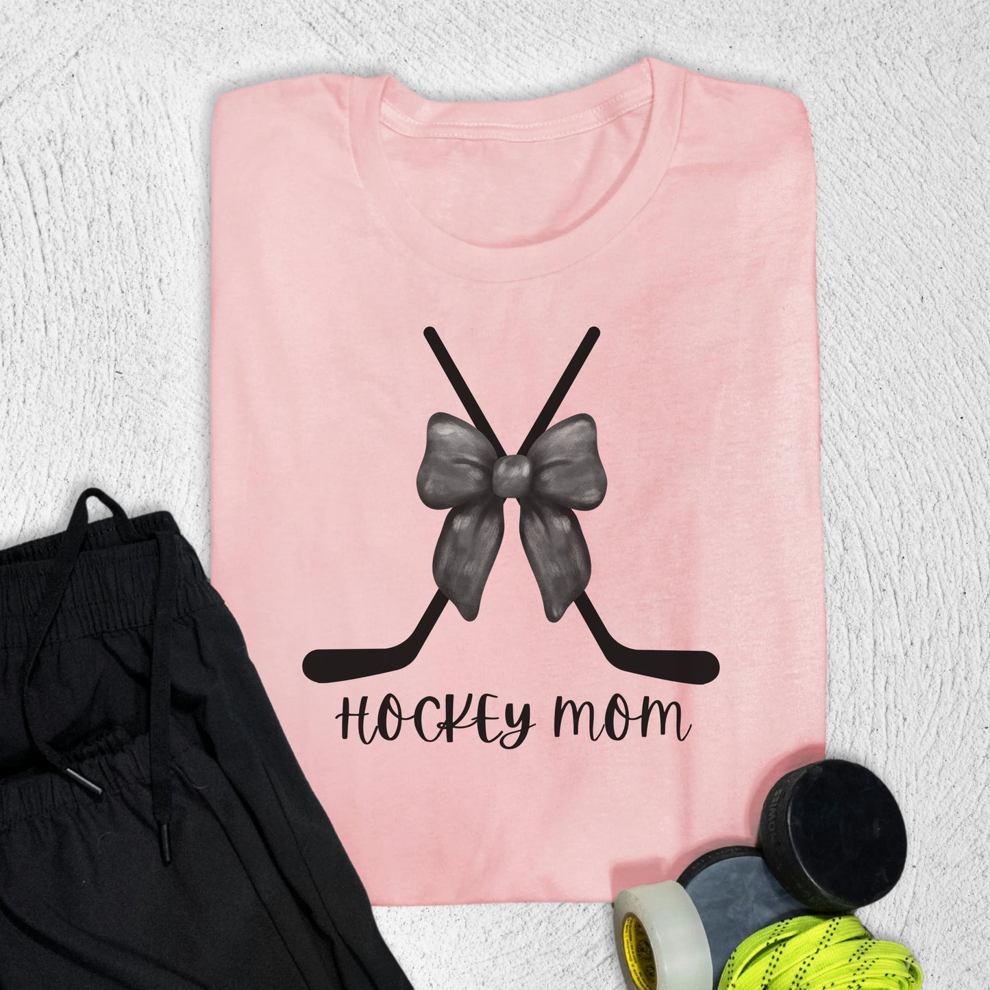 Mom Bow T-Shirt Pink / S T-Shirt