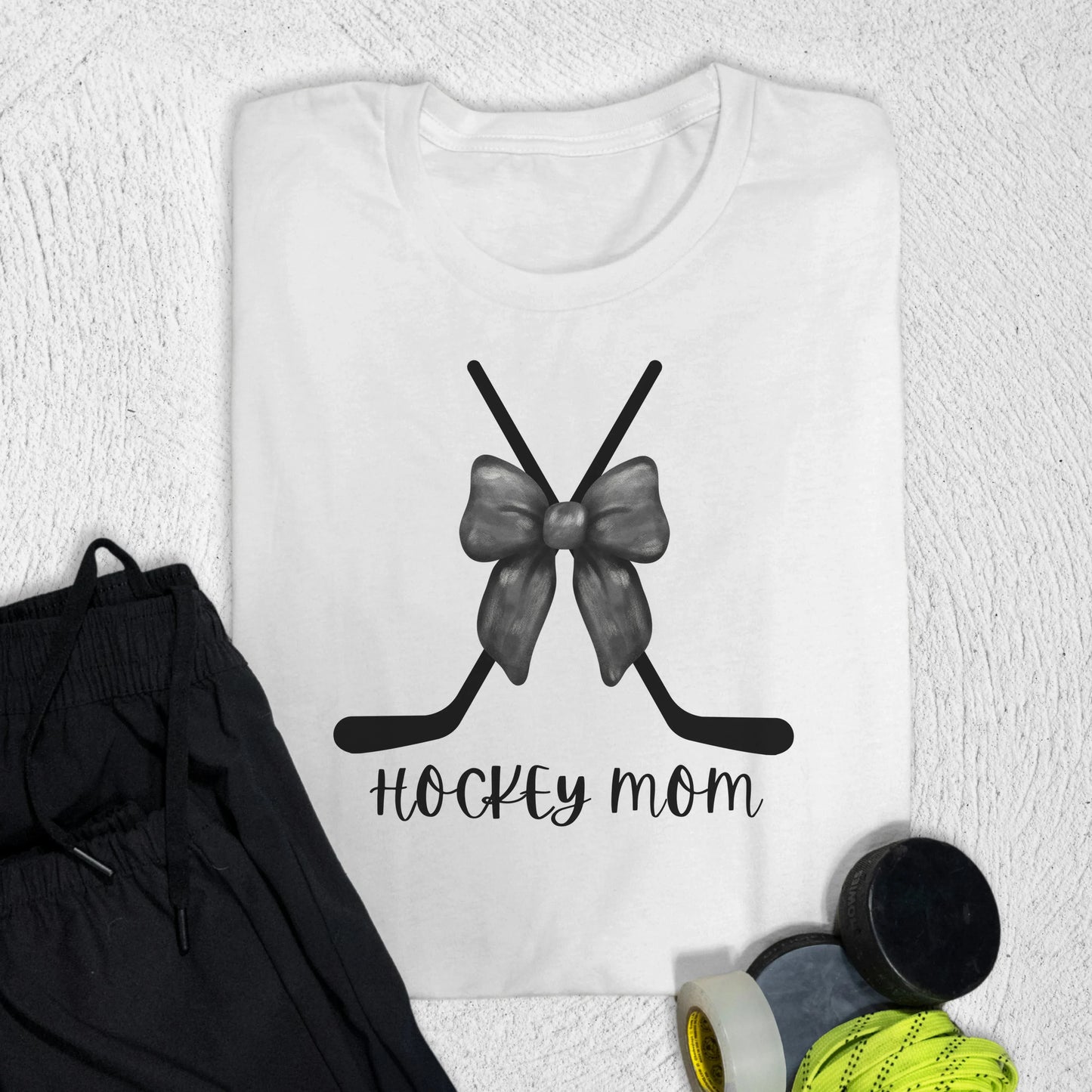 Mom Bow T-Shirt White / S T-Shirt