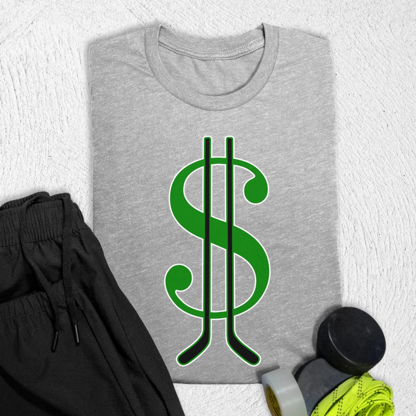 Money Sticks T-Shirt S / Athletic Heather T-Shirt
