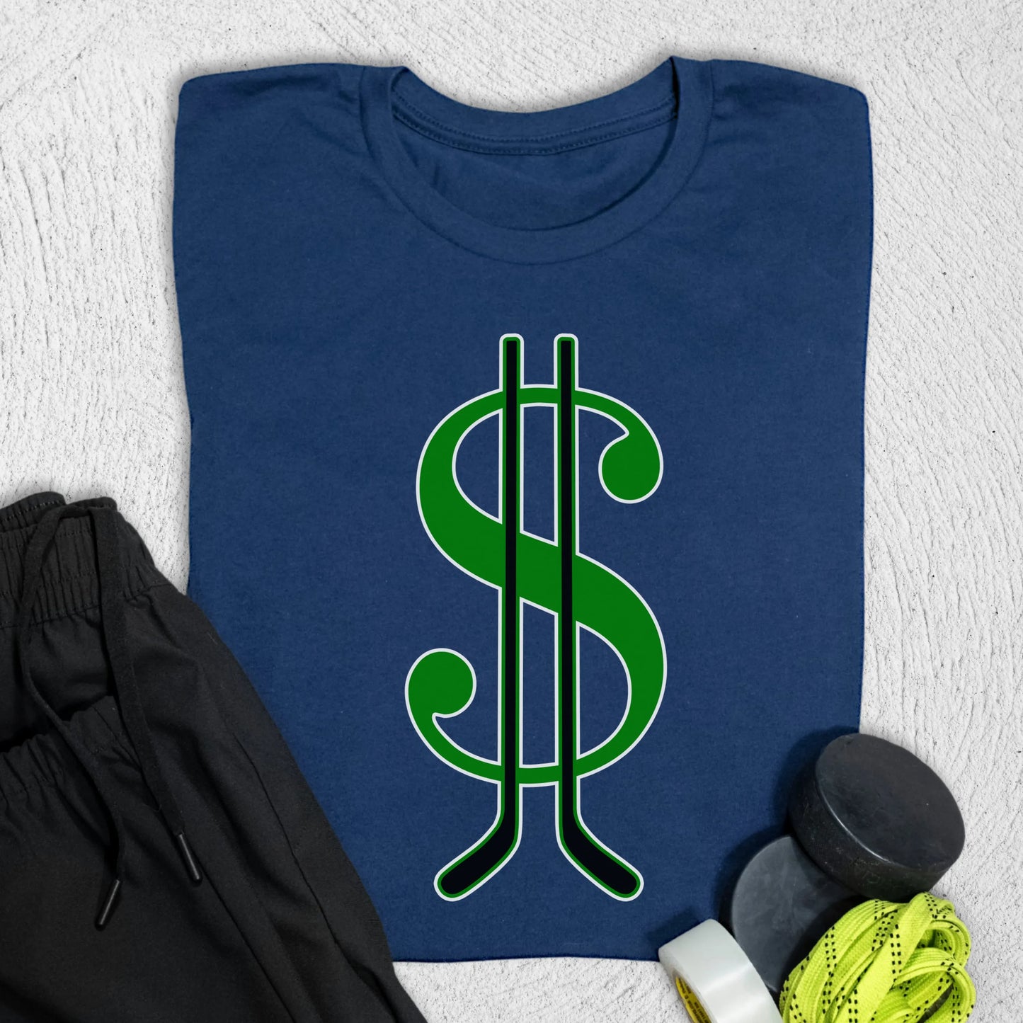 Money Sticks T-Shirt S / Navy T-Shirt