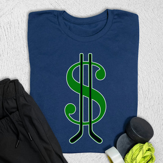 Money Sticks T-Shirt S / Navy T-Shirt