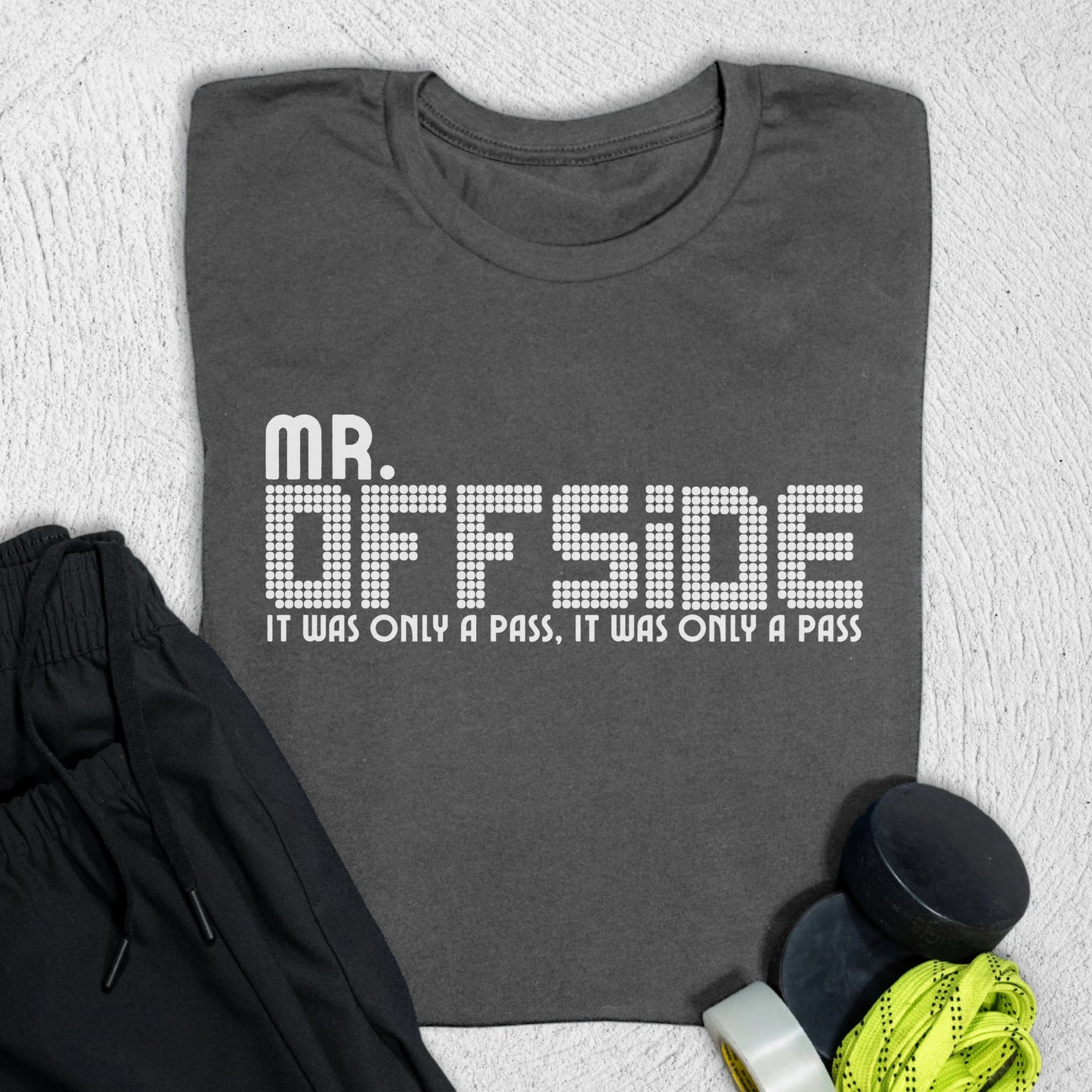 Mr. Offside T-Shirt Asphalt / S T-Shirt