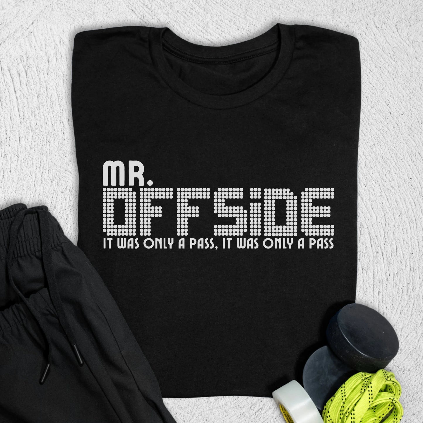 Mr. Offside T-Shirt Black / S T-Shirt