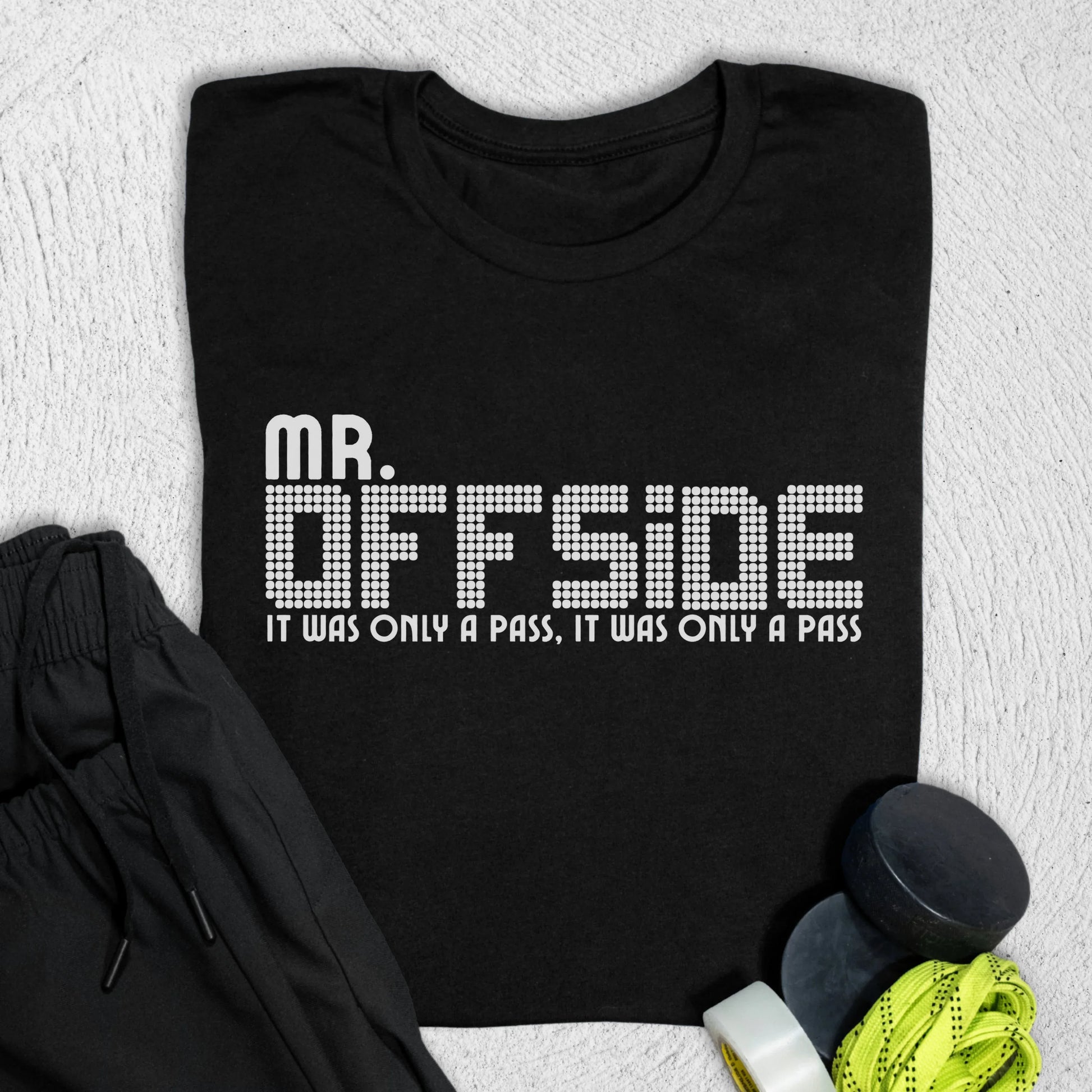 Mr. Offside T-Shirt Black / S T-Shirt