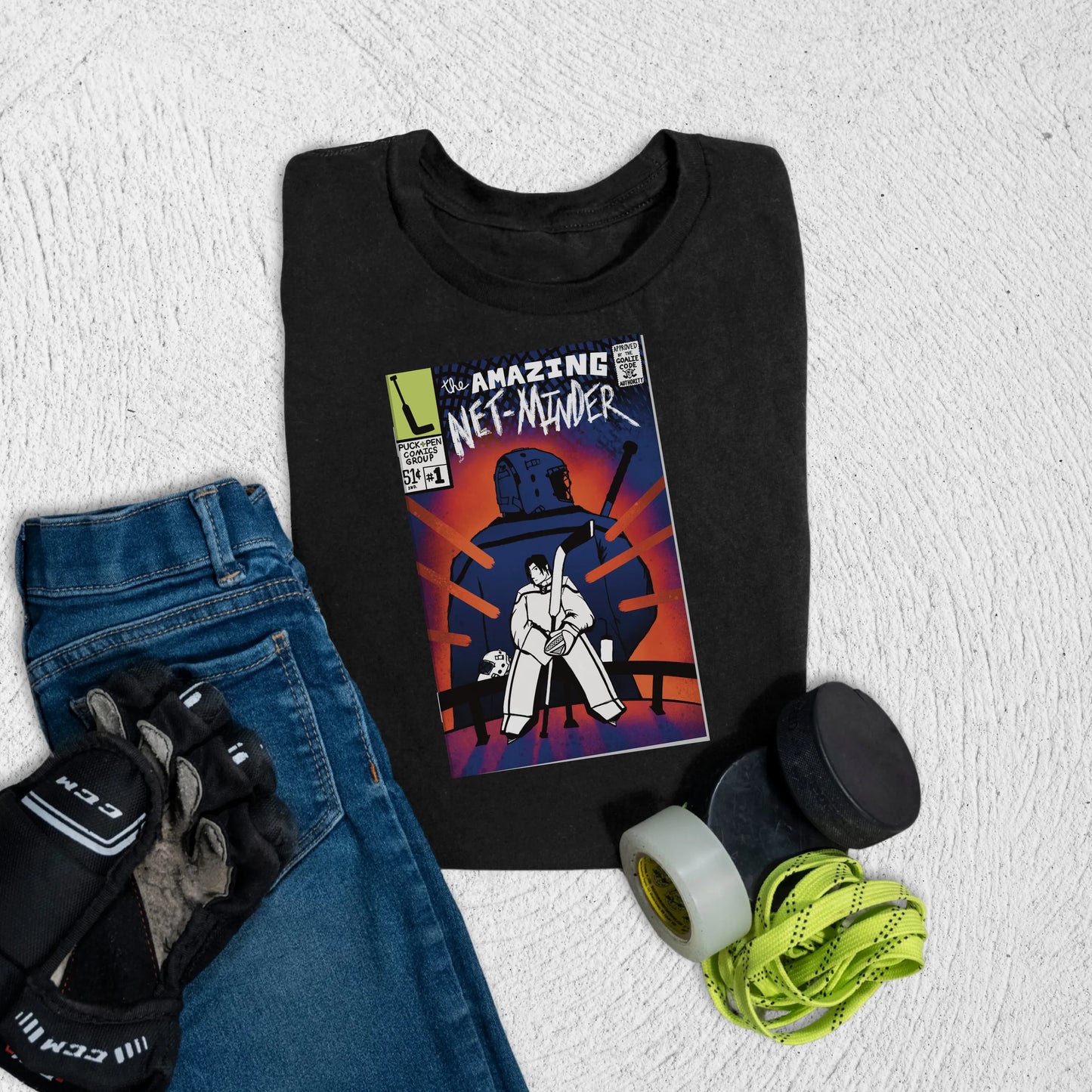 NetMinder Comic T-Shirt Black / S T-Shirt