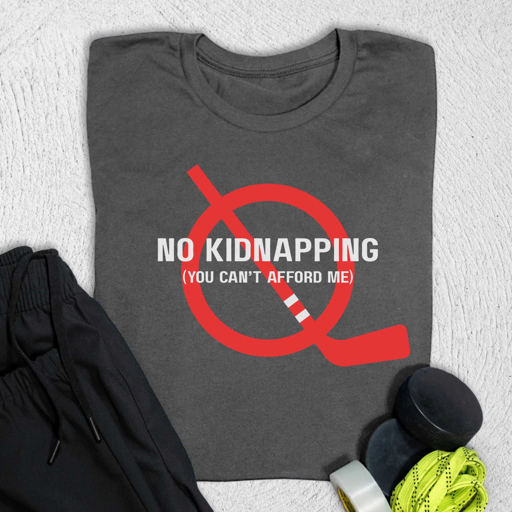 No Kidnapping T-Shirt S / Asphalt T-Shirt