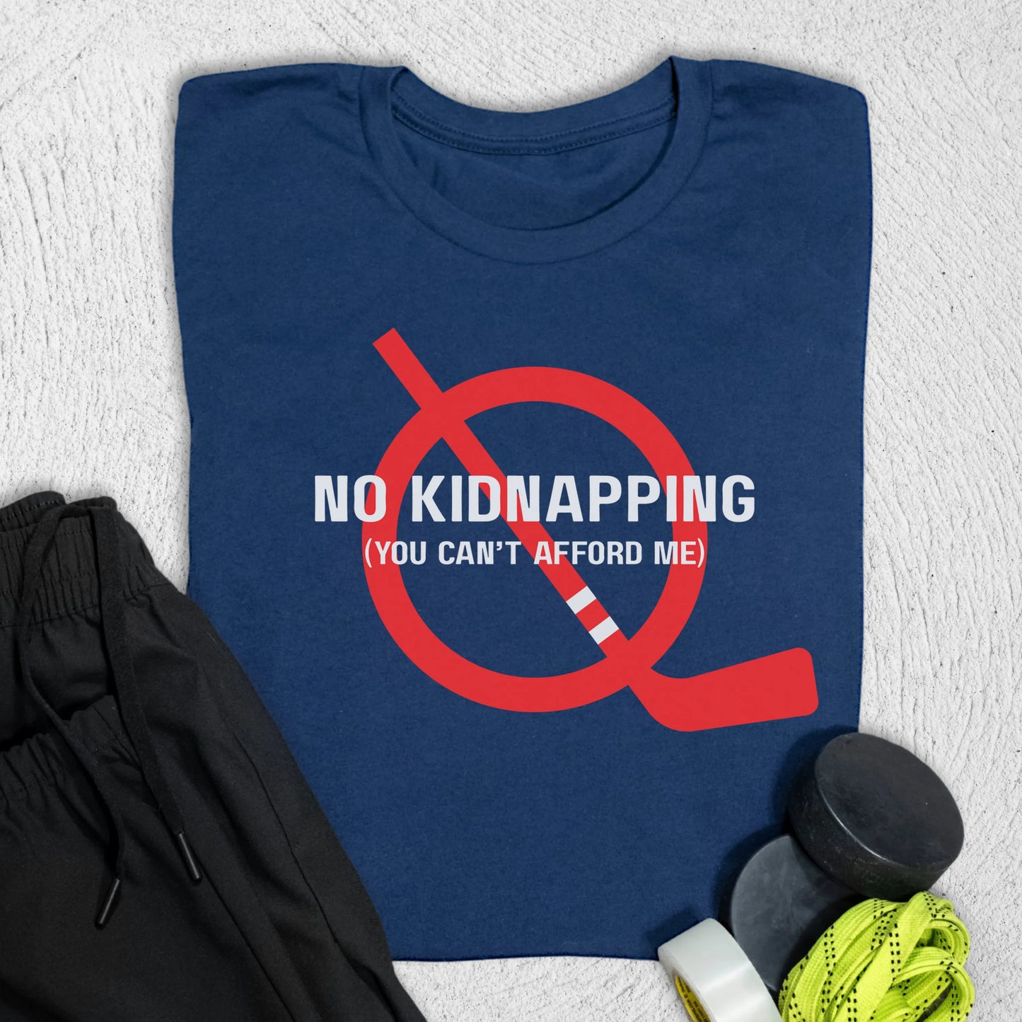No Kidnapping T-Shirt S / Navy T-Shirt