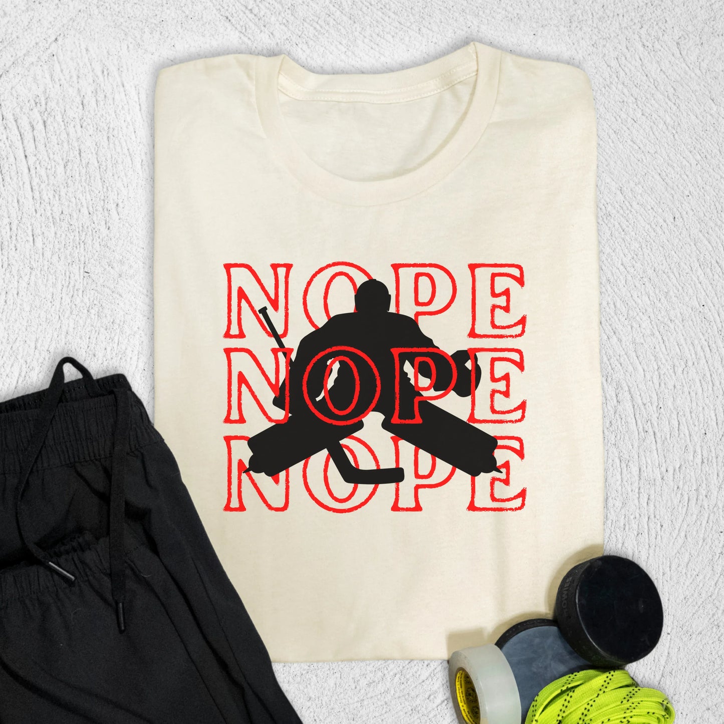 Nope T-Shirt Natural / S T-Shirt