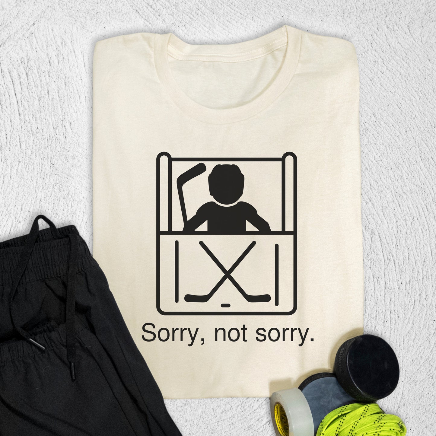 Not Sorry T-Shirt Natural / S T-Shirt