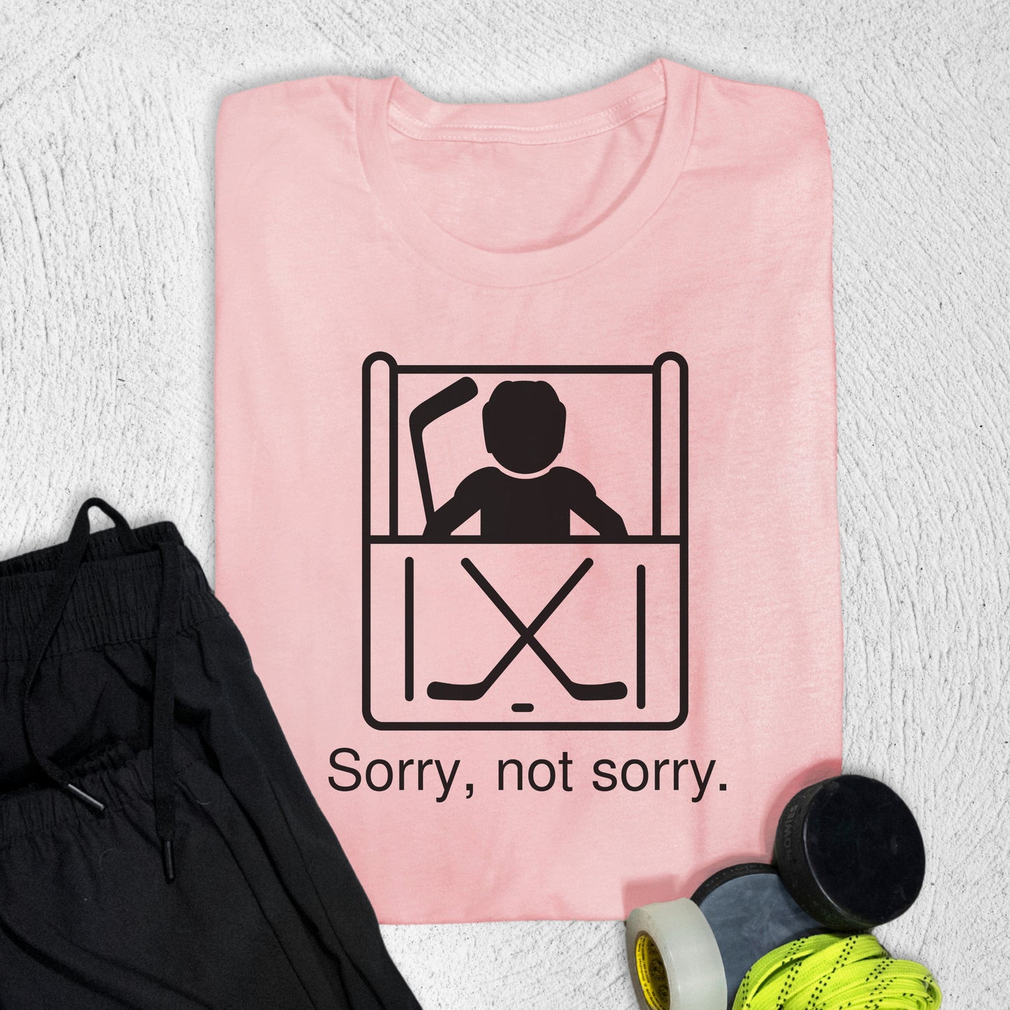 Not Sorry T-Shirt Pink / S T-Shirt