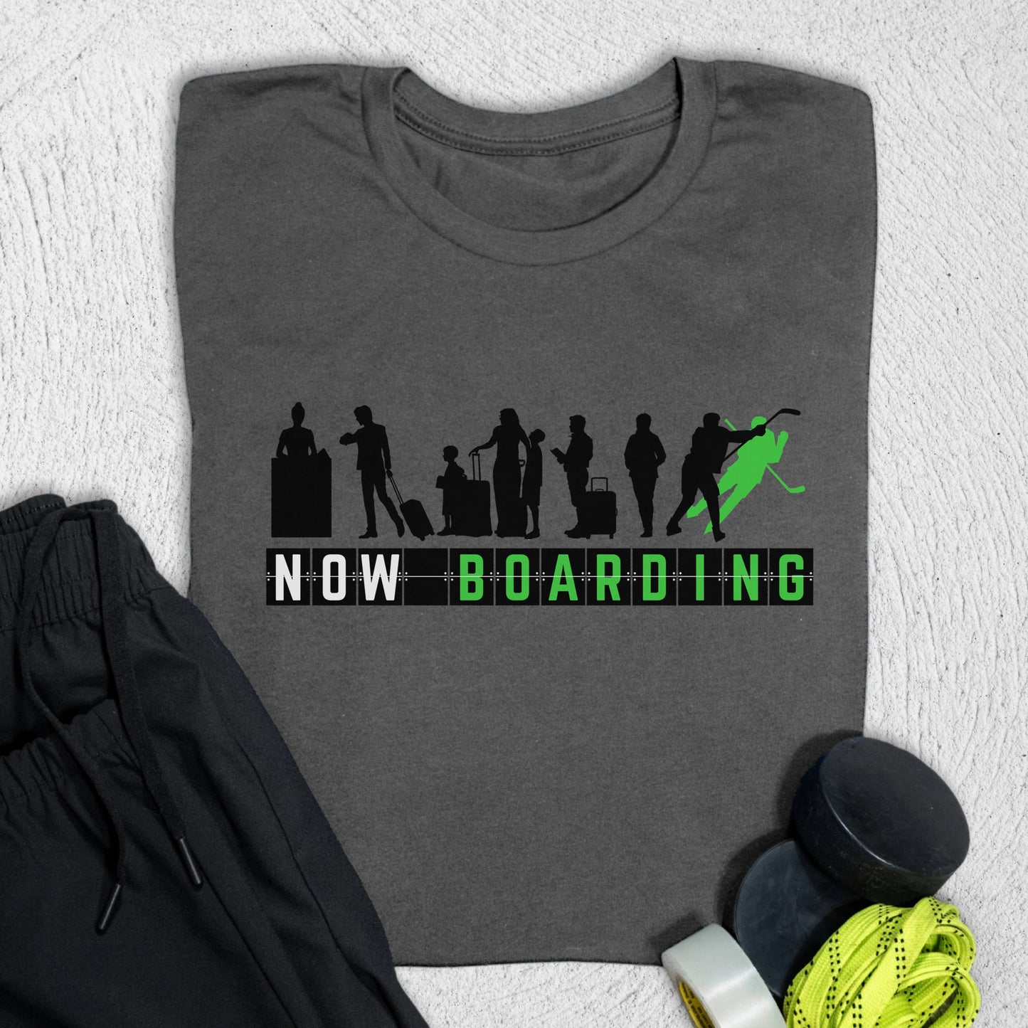 Now Boarding T-Shirt Asphalt / S T-Shirt