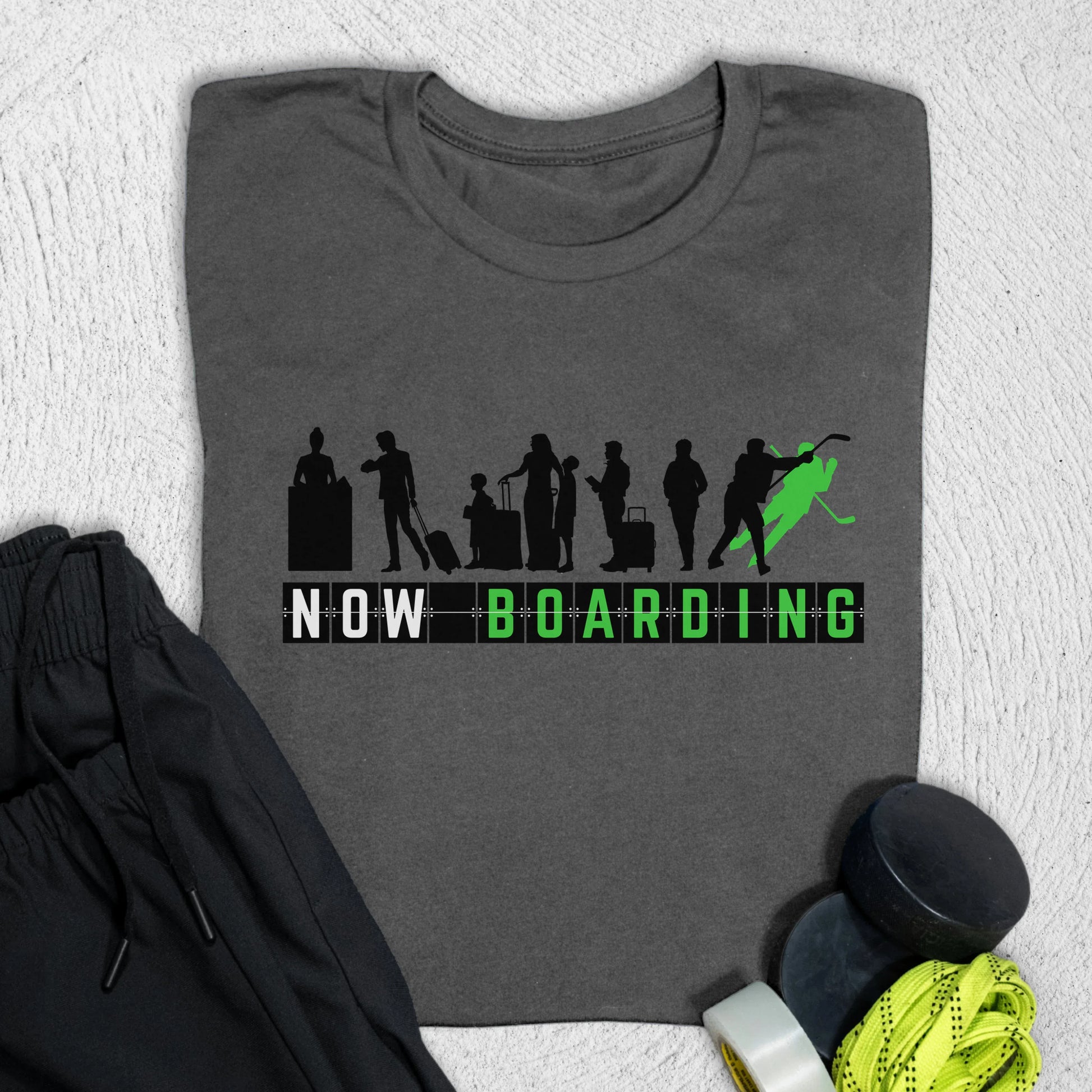 Now Boarding T-Shirt Asphalt / S T-Shirt