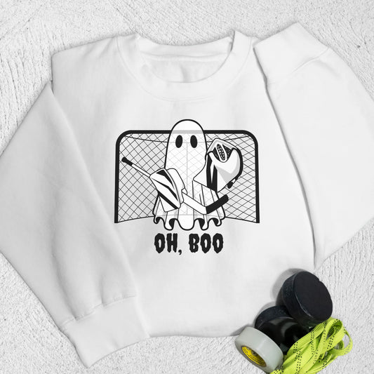 Oh Boo Sweatshirt White / S Sweatshirt