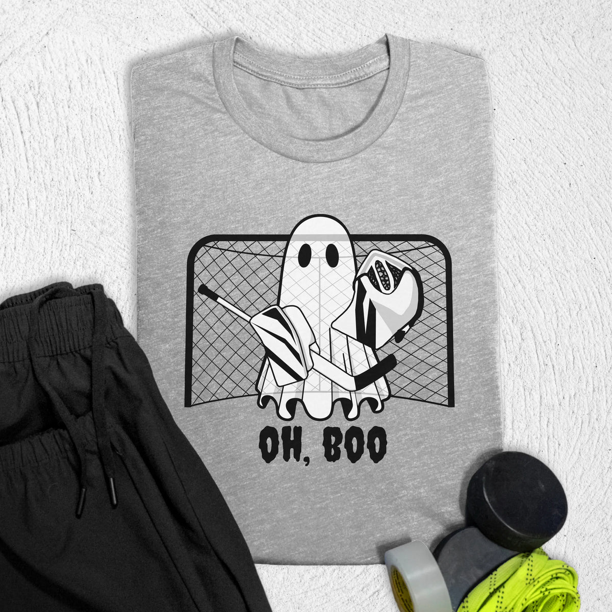 Oh Boo T-Shirt S / Athletic Heather T-Shirt