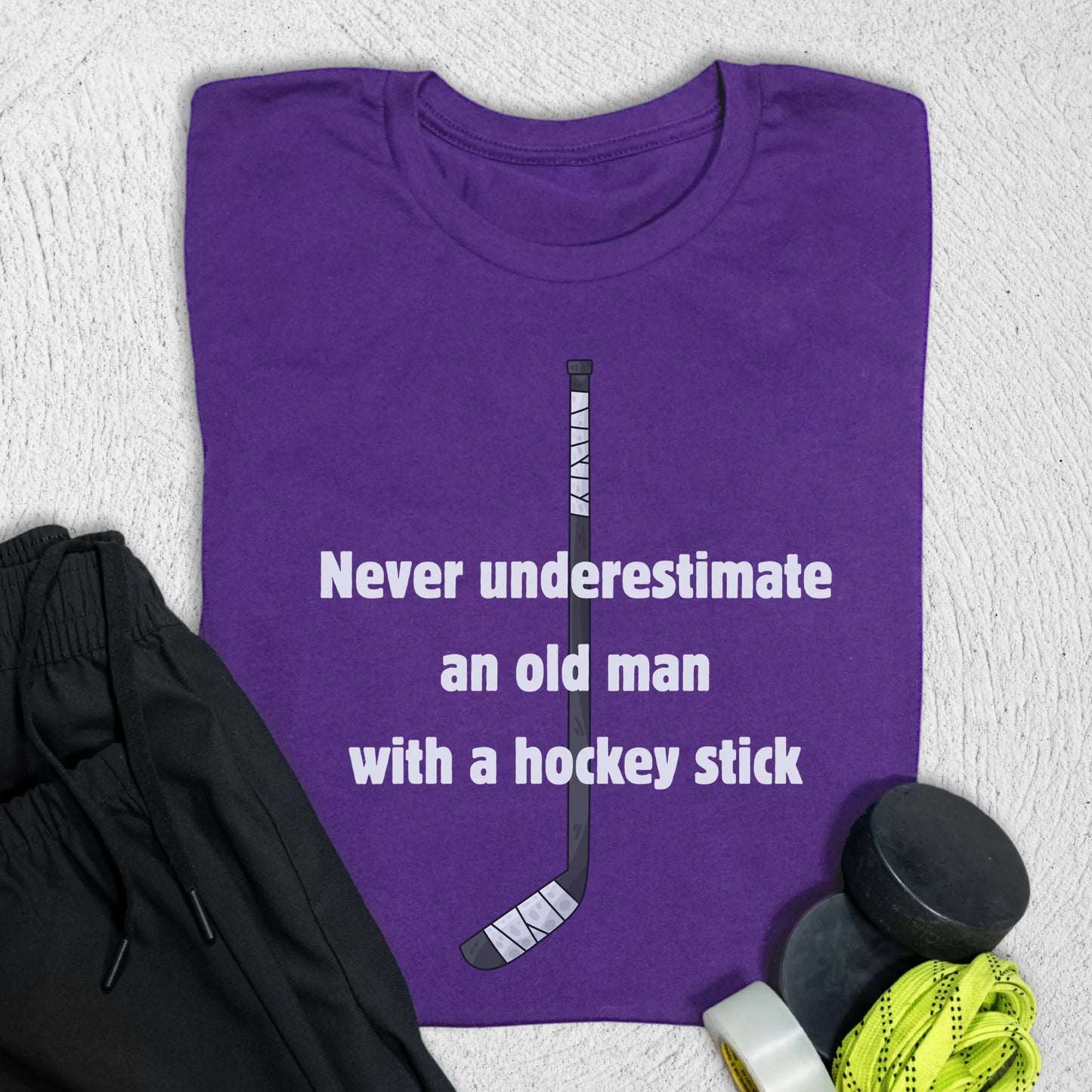 Old Man T-Shirt S / Team Purple T-Shirt