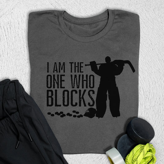 One Who Blocks T-Shirt S / Asphalt T-Shirt