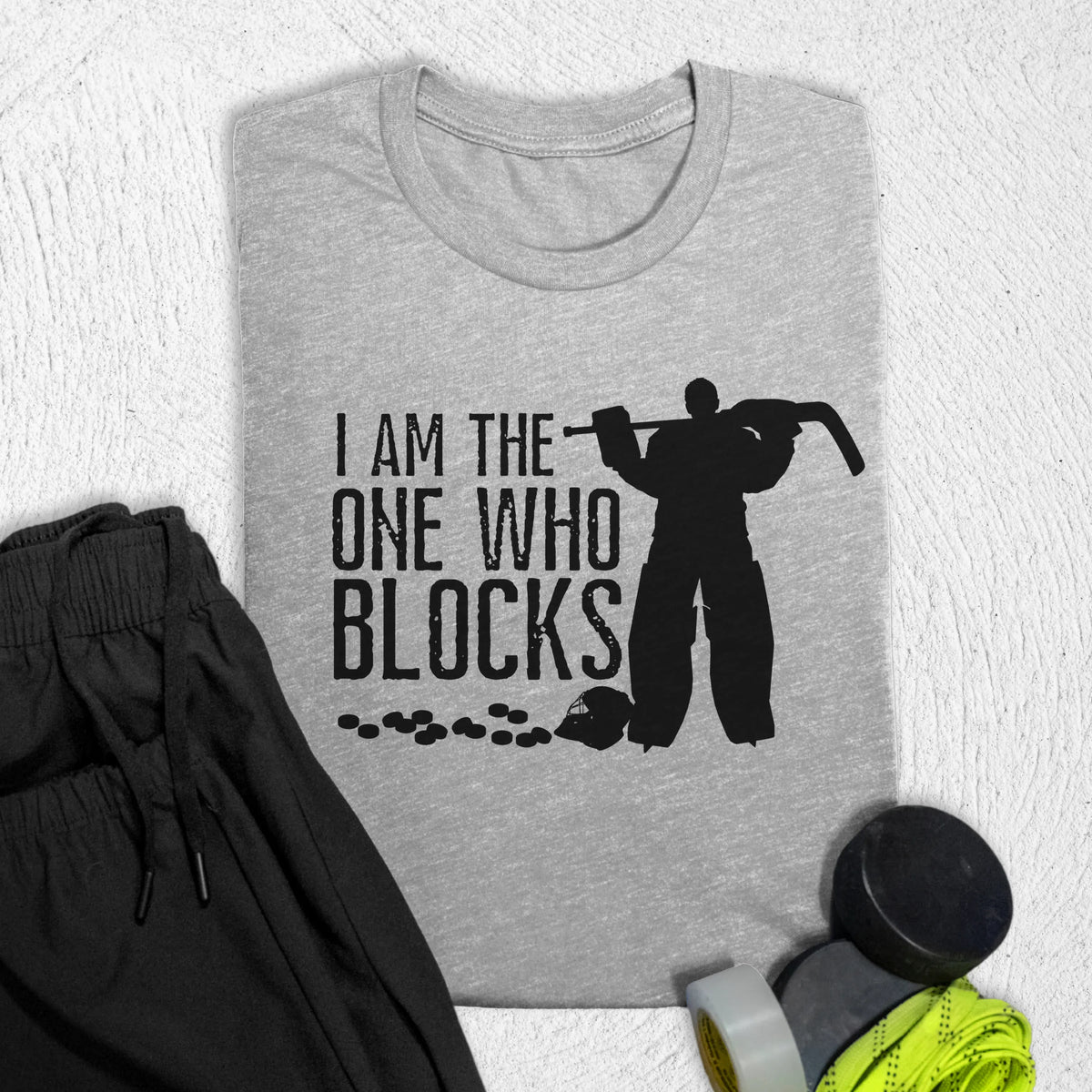 One Who Blocks T-Shirt S / Athletic Heather T-Shirt