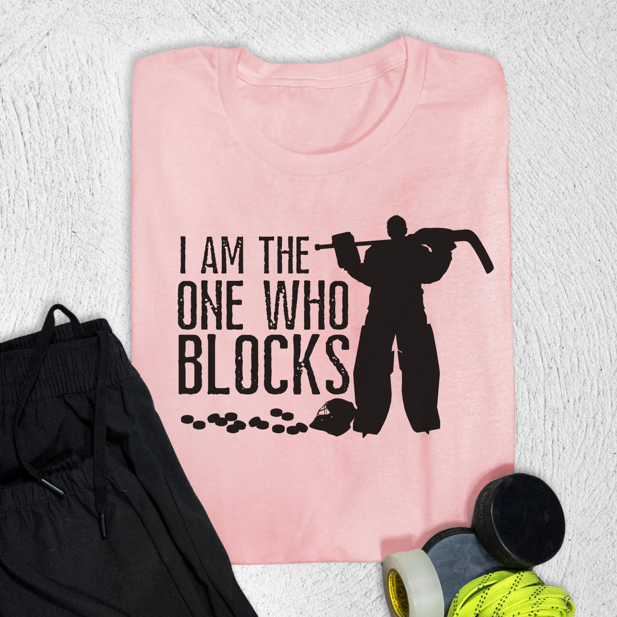 One Who Blocks T-Shirt S / Pink T-Shirt