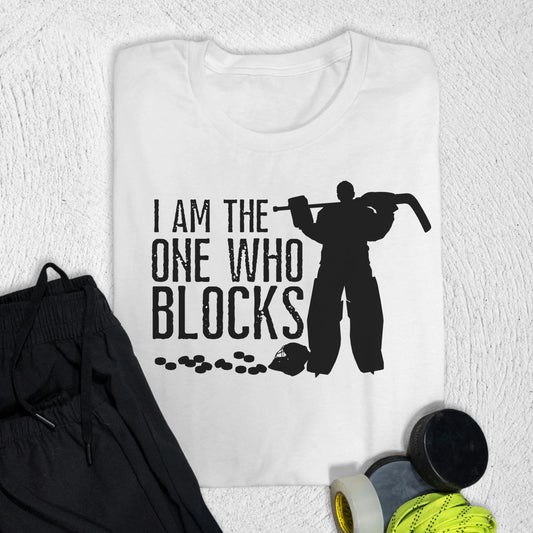 One Who Blocks T-Shirt S / White T-Shirt