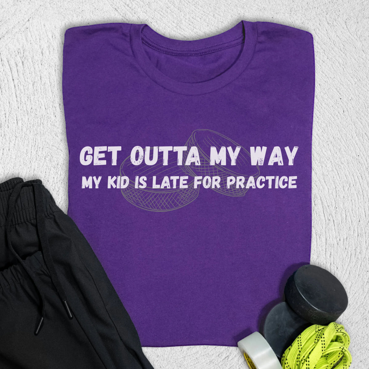 Outta My Way T-Shirt S / Team Purple T-Shirt