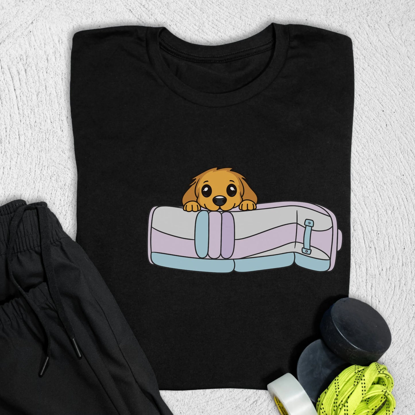 Peek-a-Boo T-Shirt S / Black T-Shirt