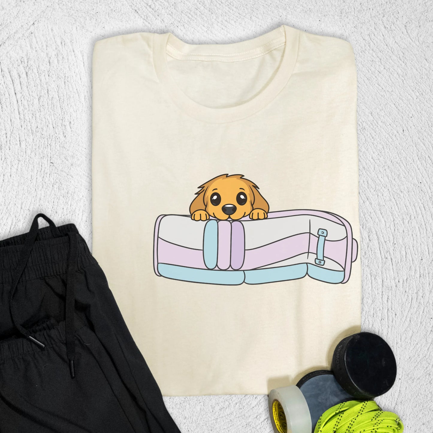 Peek-a-Boo T-Shirt S / Natural T-Shirt