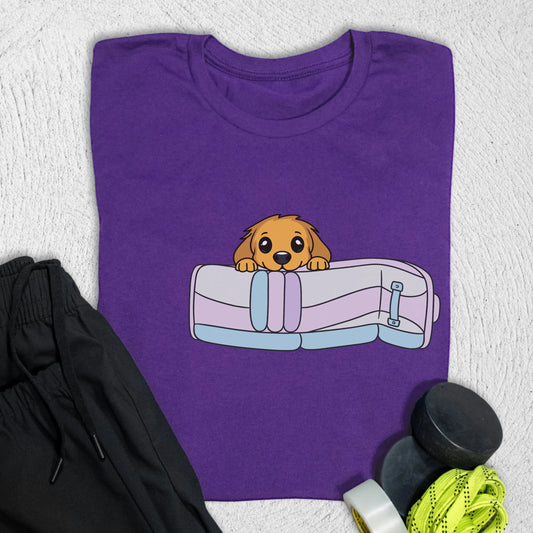 Peek-a-Boo T-Shirt S / Team Purple T-Shirt