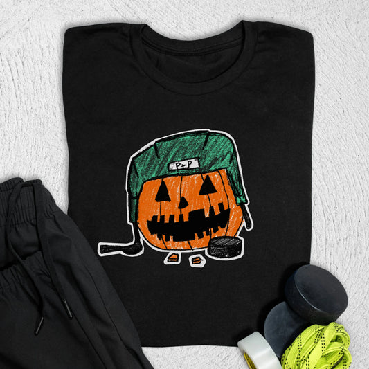 Penalty Box Pumpkin T-Shirt Black / S T-Shirt