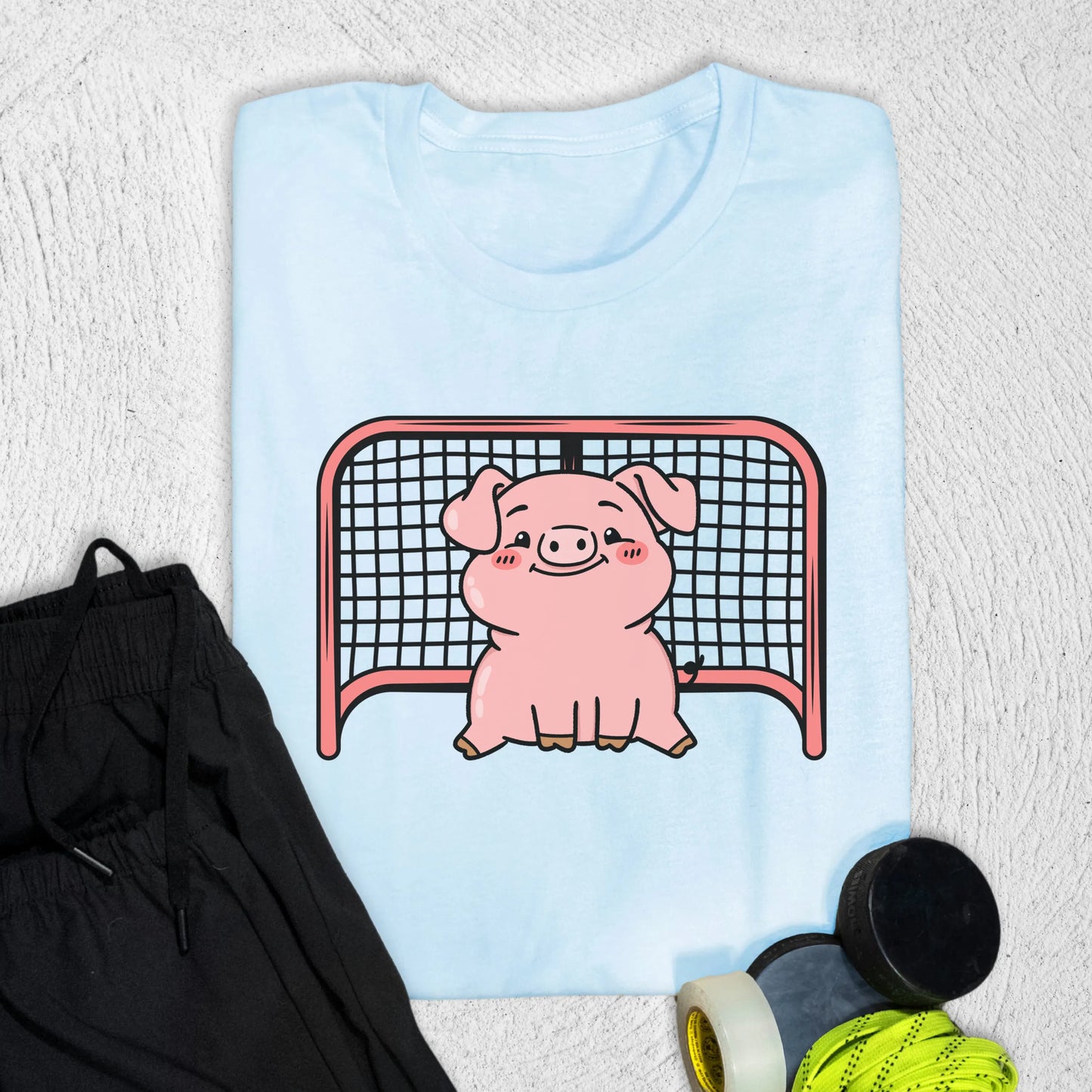 Pig T-Shirt L / Baby Blue T-Shirt